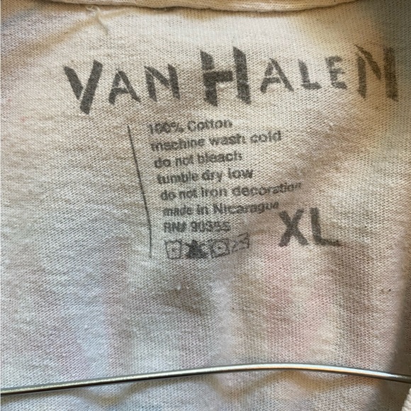 Van Hallen Graphic T-Shirt Mens Size XL - Picture 3 of 3